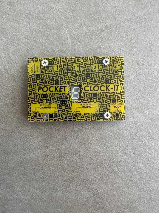 Moffenzeef POCKET CLOCK-IT Random Sequencer / Clock Divider