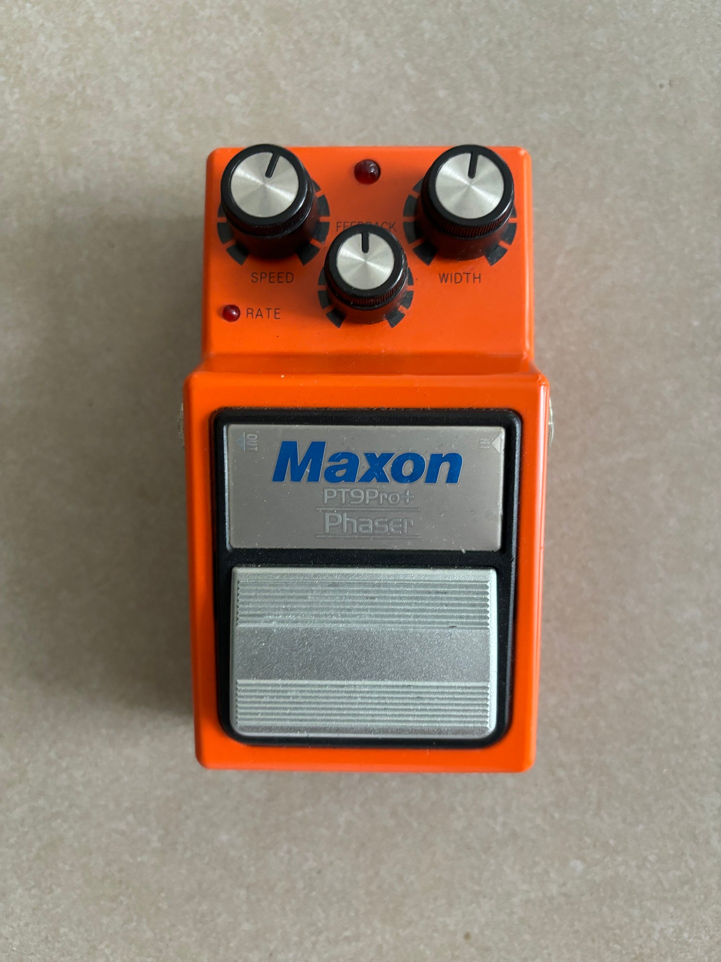 Maxon PT9 Pro+ Phaser Electric Guitar Pedal MIJ