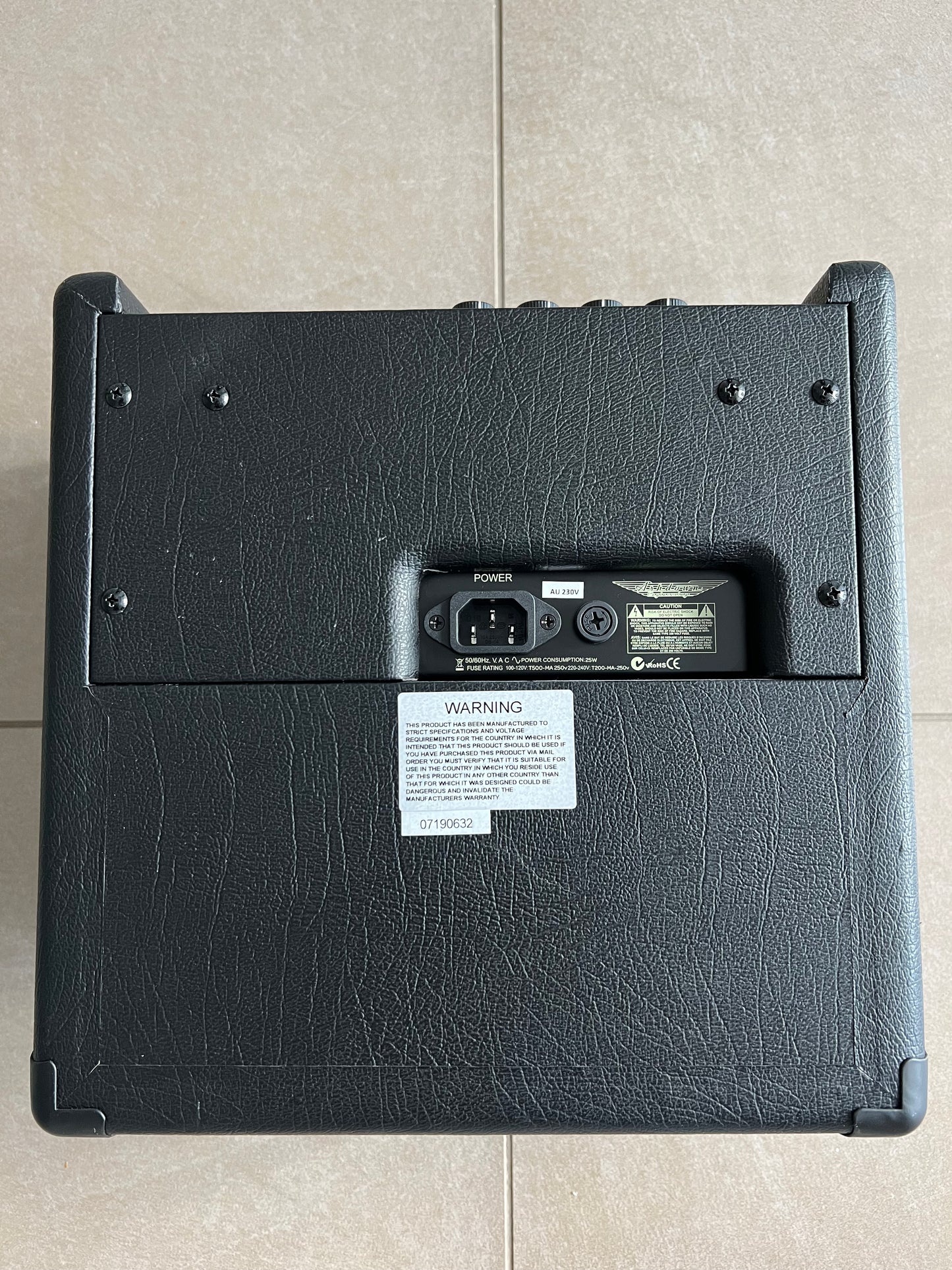 Ashdown Bass Amp Tour Bus 15