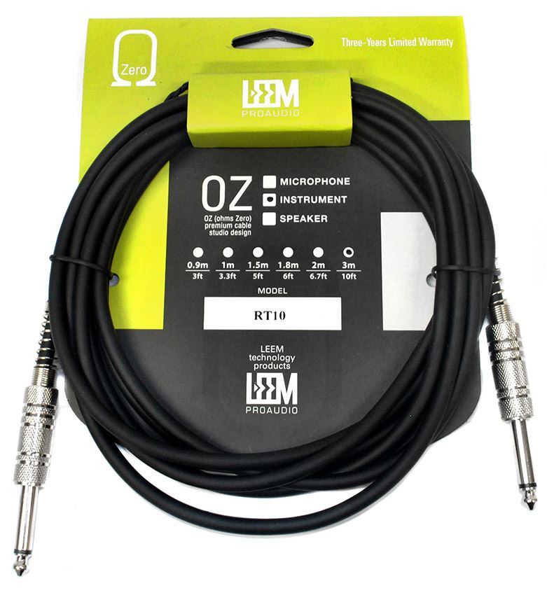 Leem Instrument Cable RT10 3m