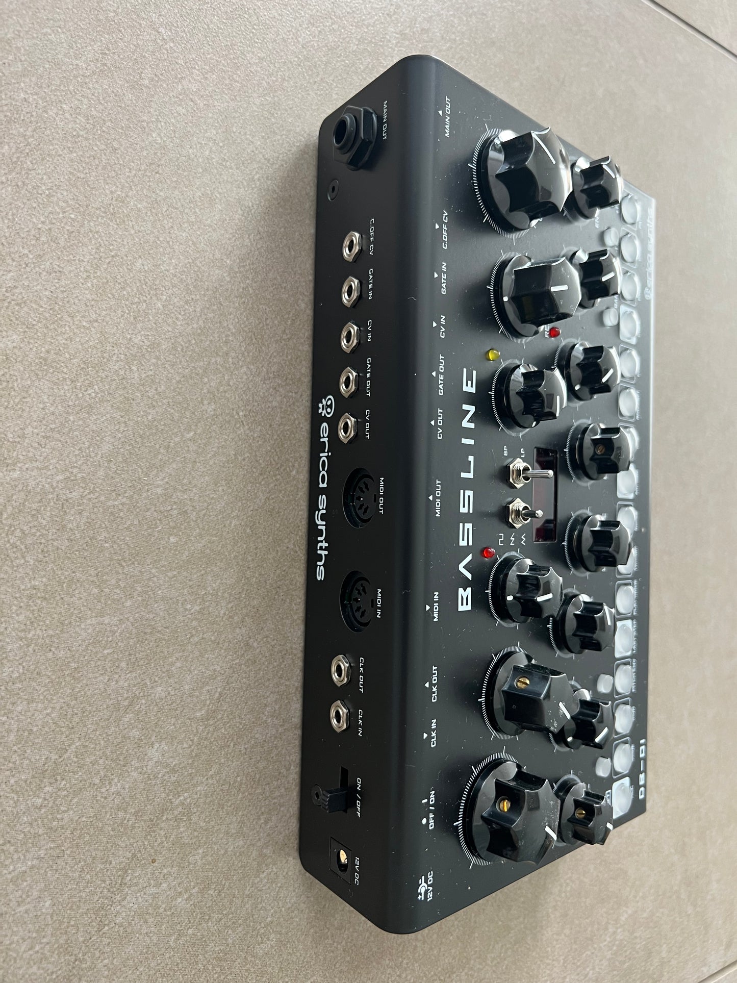 Erica Synths Desktop Bassline DB-01 Synthesiser