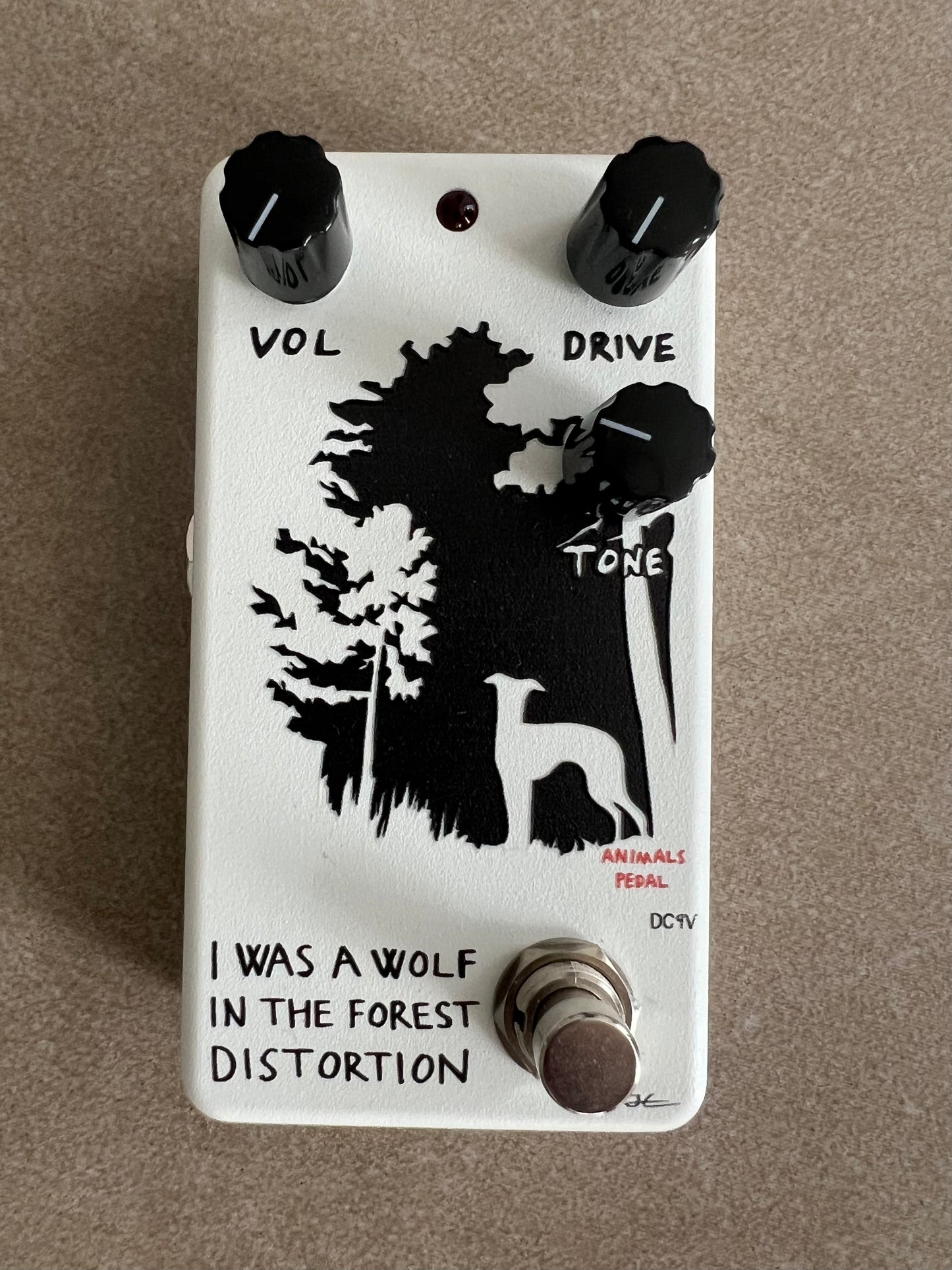I Was A Wolf In The Forest Distortion Pedal
