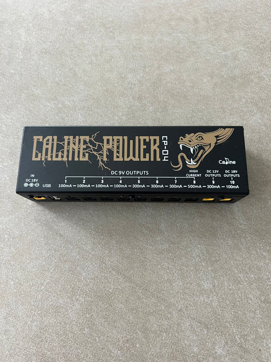 Caline CP-04 Guitar Pedal Power Supply 18V 1A Input USB Port Guitar Accessories