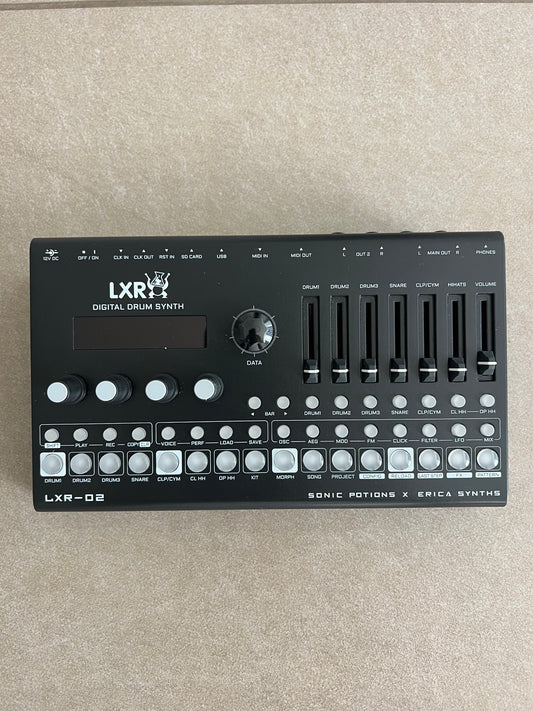 Erica Synths LXR-02 Drum Synthesiser