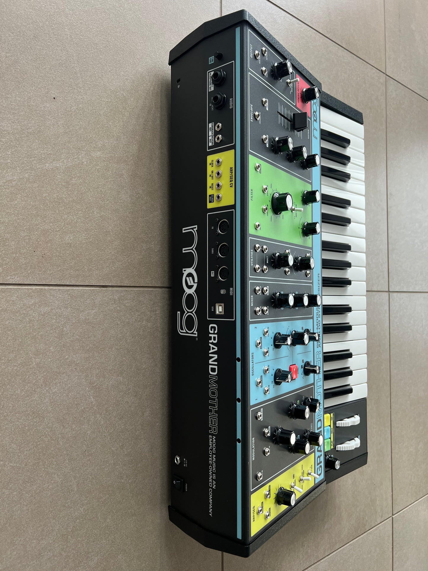 Moog Grandmother Semi-Modular Analogue Synthesiser
