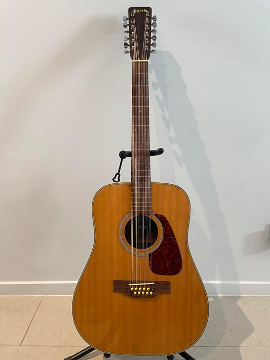 Morris 12 String Acoustic Guitar MIK