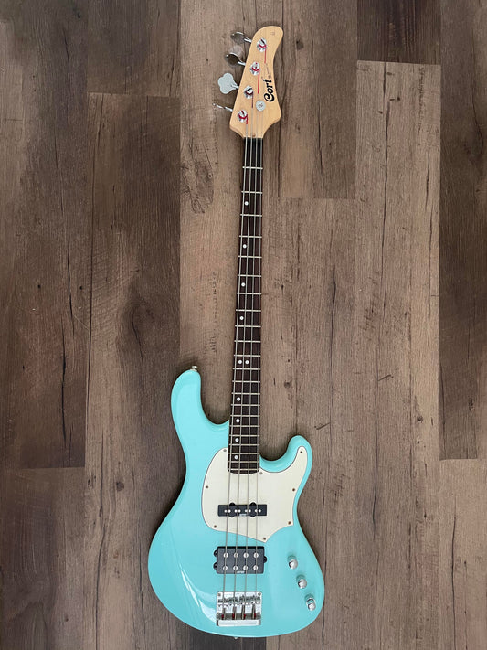 Cort GB34A Bass Guitar Seafoam